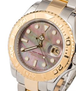 Alternative view of HandMade The Rolex Yacht-Master 16623 Black Mother Of Pearl