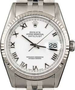 HandMade The Rolex DateJust 16234 White Roman