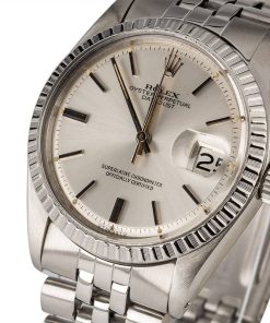 Alternative view of HandMade The Rolex Datejust 1603 Silver 'Pie Pan' Dial