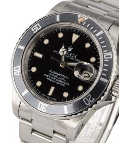 Alternative view of HandMade The Rolex Submariner 16800 Steel Oyster Black Dial