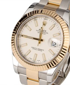 Alternative view of HandMade The Rolex Datejust II Ref 116333 Ivory Dial