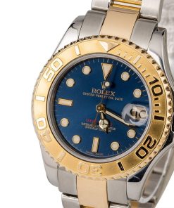 Alternative view of HandMade The Rolex Yacht-Master 168623 Blue Dial 35MM
