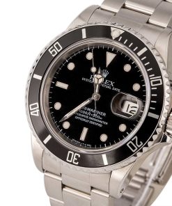 Alternative view of HandMade The Rolex Steel Submariner 16800 Oyster Bracelet