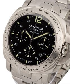 Alternative view of HandMade The Panerai Daylight Chronograph PAM 236