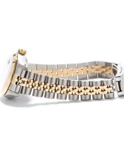 Alternative view of HandMade The Ladies Rolex Oyster Perpetual DateJust Model 69173 Blue Diamond Dial