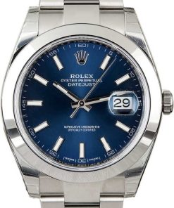 HandMade The Rolex Datejust 126300 Blue Luminous Index Dial