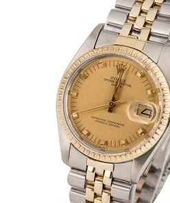 Alternative view of HandMade The Rolex Date 1505 Champagne Dial