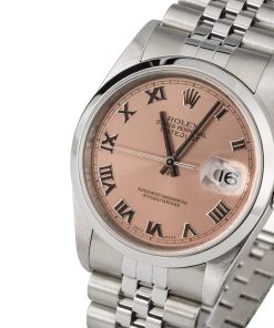 Alternative view of HandMade The Rolex Datejust 16200 Silver Dial Steel Oyster
