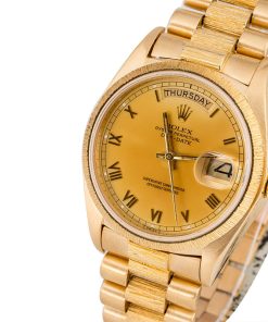 Alternative view of HandMade The Rolex President 18078 Barked Bezel