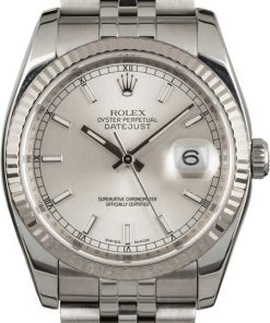 HandMade The Rolex Datejust 116234 Silver Index Dial