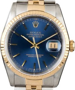 HandMade The Rolex Datejust 16233 Blue Index Dial