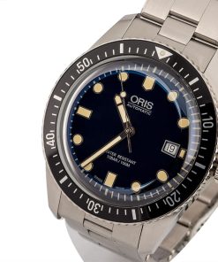 Alternative view of HandMade The Oris Divers Sixty-Five Blue Dial Date