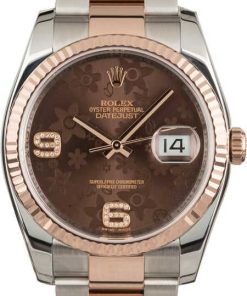 HandMade The Rolex Datejust 116231 Bronze Floral Dial