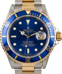 HandMade The 123700 Blue Rolex Submariner 16613