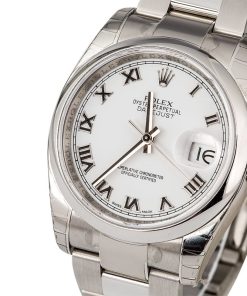 Alternative view of HandMade The Rolex 116200 Datejust White Roman