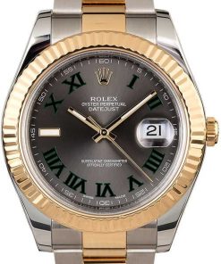 HandMade The Rolex Datejust II Ref 116333 Two Tone with Fluted Bezel