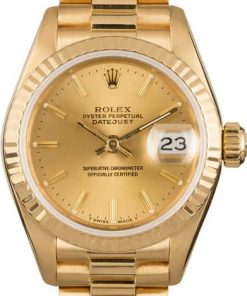 HandMade The Rolex Lady President 69178 Yellow Gold