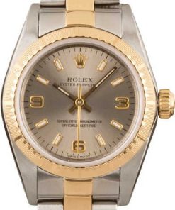 HandMade The Rolex Lady Oyster Perpetual 76243 Two Tone Oyster