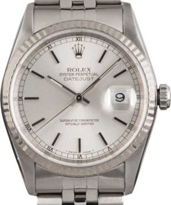 HandMade The Rolex Datejust 16234 Silver Dial