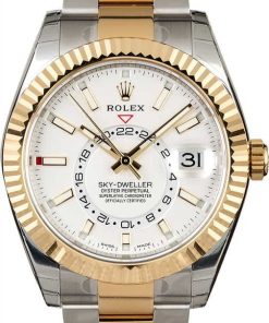 HandMade The Unworn Rolex Sky-Dweller 326933 White Dial