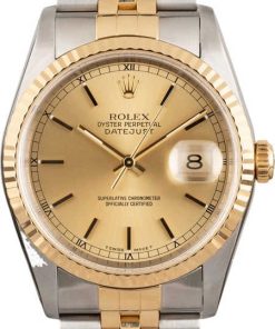 HandMade The Rolex Champagne Dial Datejust 16233