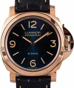 HandMade The Unworn Panerai Luminor 8 Days Oro Rosso PAM717