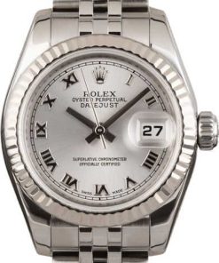 HandMade The Rolex Lady Datejust 179174 Rhodium Roman Dial