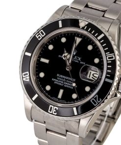Alternative view of HandMade The Rolex Submariner 16800 Oyster Bracelet