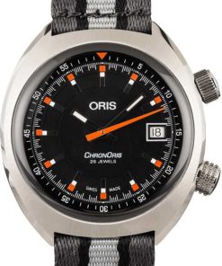 HandMade The Oris Chronoris Date Textile Strap
