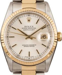 HandMade The Rolex Datejust 16203 Silver Index Dial