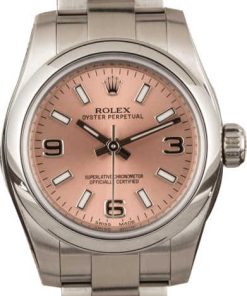 HandMade The Rolex Oyster Perpetual 176200 Pink Dial