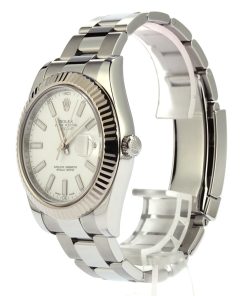 Alternative view of HandMade The Rolex Datejust II Ref 116334 White Dial 41MM T