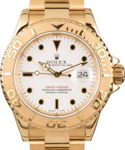 HandMade The Rolex Yachtmaster 18k Yellow Gold 16628