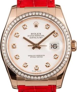 HandMade The Rolex Datejust 116185 Diamond Bezel & Dial