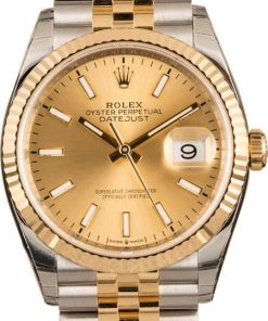 HandMade The Unworn Rolex Datejust 126233 Champagne Luminous Dial