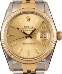 HandMade The Champagne Rolex Datejust 16013 Fluted Bezel