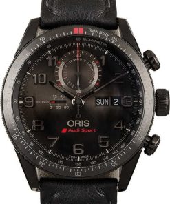 HandMade The Oris Chronograph Audi Sport Limited Edition II Black Dial
