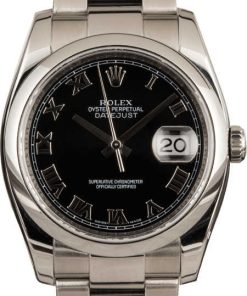 HandMade The Rolex Datejust Black Dial 116200