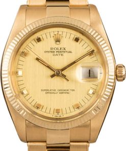 HandMade The Rolex Date 1503 "Door-Stop" Hour Markers