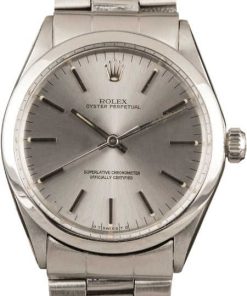 HandMade The Rolex Oyster Perpetual 1002 Silver Index Dial