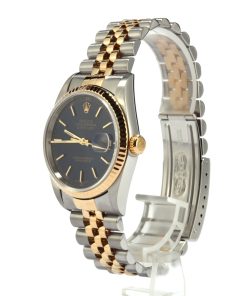 Alternative view of HandMade The Rolex Datejust 16233 Blue Dial Watch