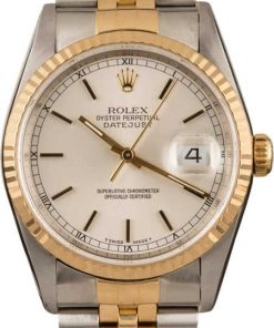 HandMade The Rolex Datejust 16233 Two Tone Mens Watch