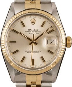 HandMade The Mens Rolex Datejust 16013 Silver Dial