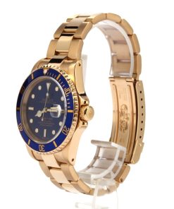 Alternative view of HandMade The Rolex Yellow Gold Submariner 16618 T