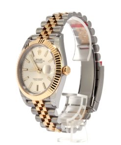 Alternative view of HandMade The Unworn Rolex Datejust 41 Ref 126333 Silver Index Dial T