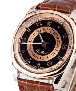 Alternative view of HandMade The Rolex Cellini Rose Gold & White Gold 4243