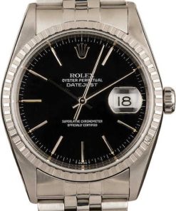 HandMade The Rolex Datejust 16220 Black Dial 36MM