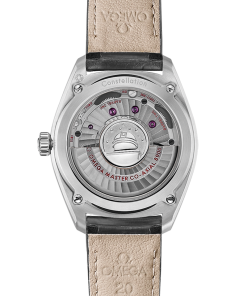 Alternative view of Omega CONSTELLATION GLOBEMASTER 39 mm, steel on leather strap 130.33.39.21.02.001