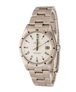 Alternative view of HandMade The Rolex Date 1501 White Roman Dial