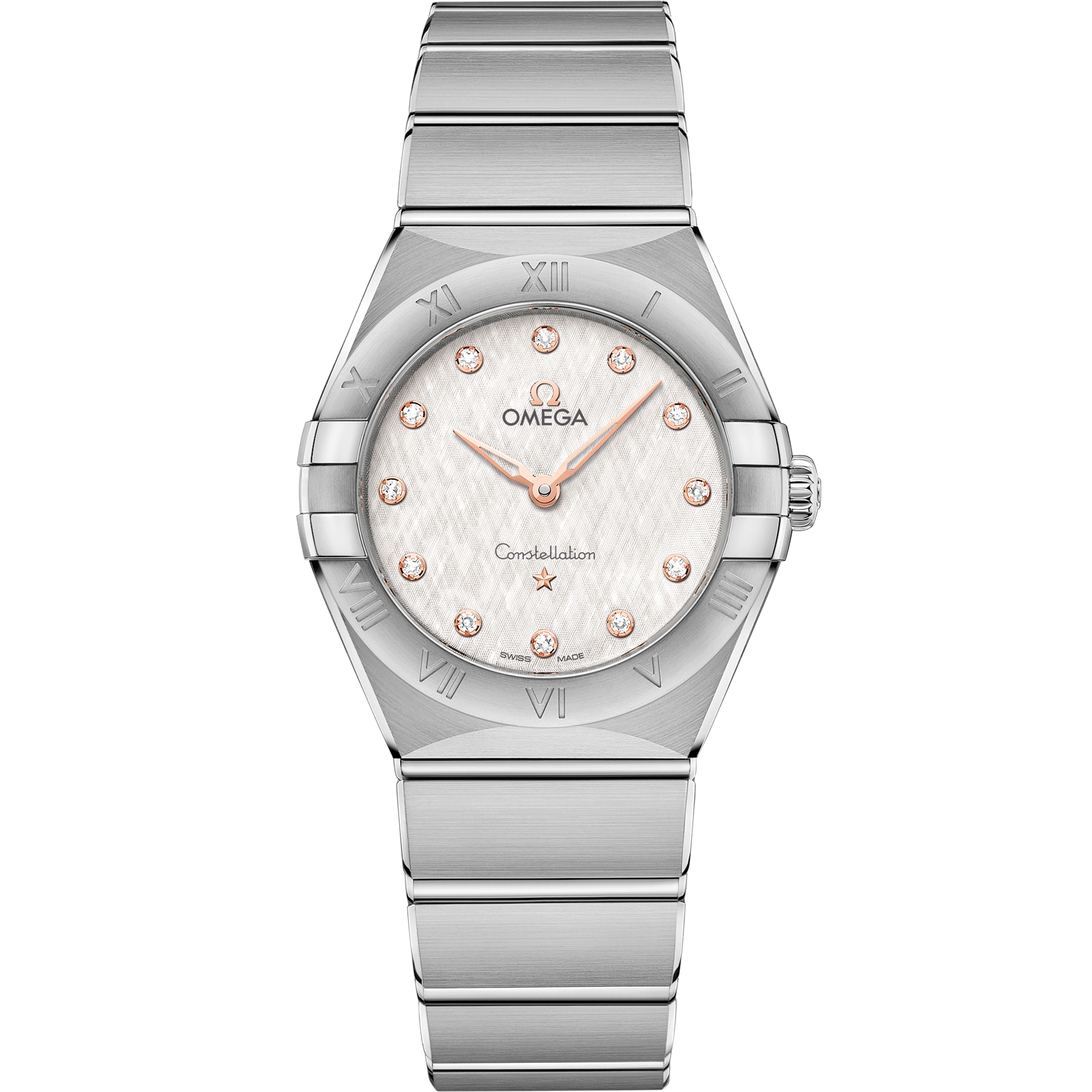 Omega CONSTELLATION 28 mm, steel on steel 131.10.28.60.52.001